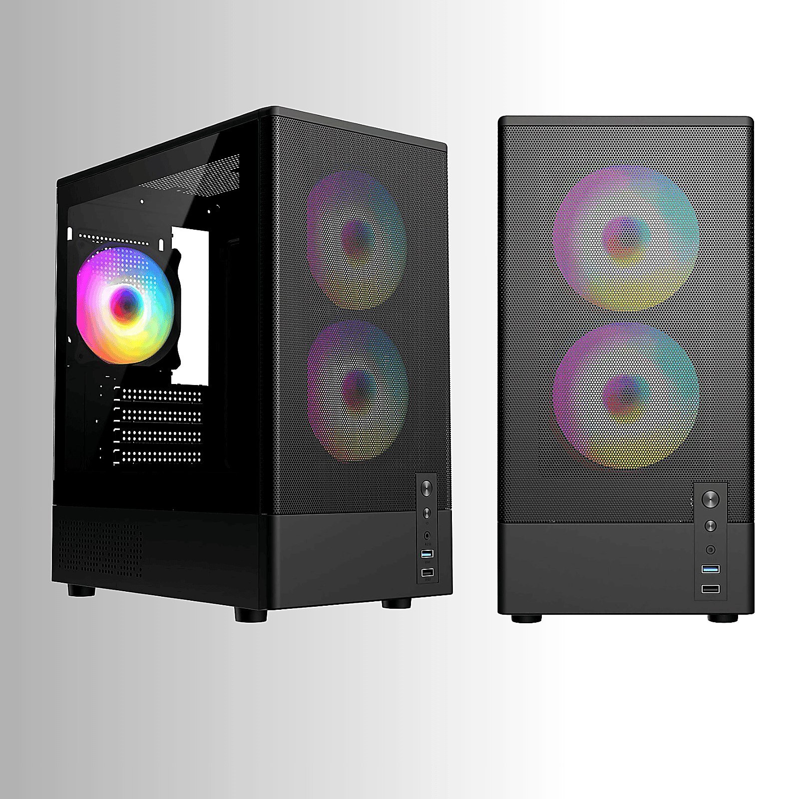 Ryzen 5 4500 Core Series Gaming PC 16GB DDR4 RTX 5060 TI 16GB 1TB NVME A520M