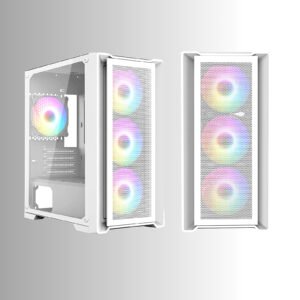 Intel Core i5-12400F  Pro Series Gaming PC 16GB DDR4 RX 7600 8GB 1TB NVME B760M