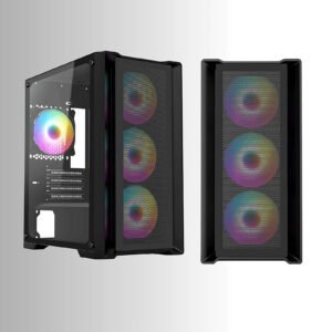 Intel Core i5-12400F  Core Series Gaming PC 32GB DDR4 RTX 3050 8GB 1TB NVME H610M