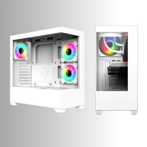 Ryzen 5 4500   Core Series Gaming PC 16GB DDR4 RX 7600 8GB 2TB NVME A520M