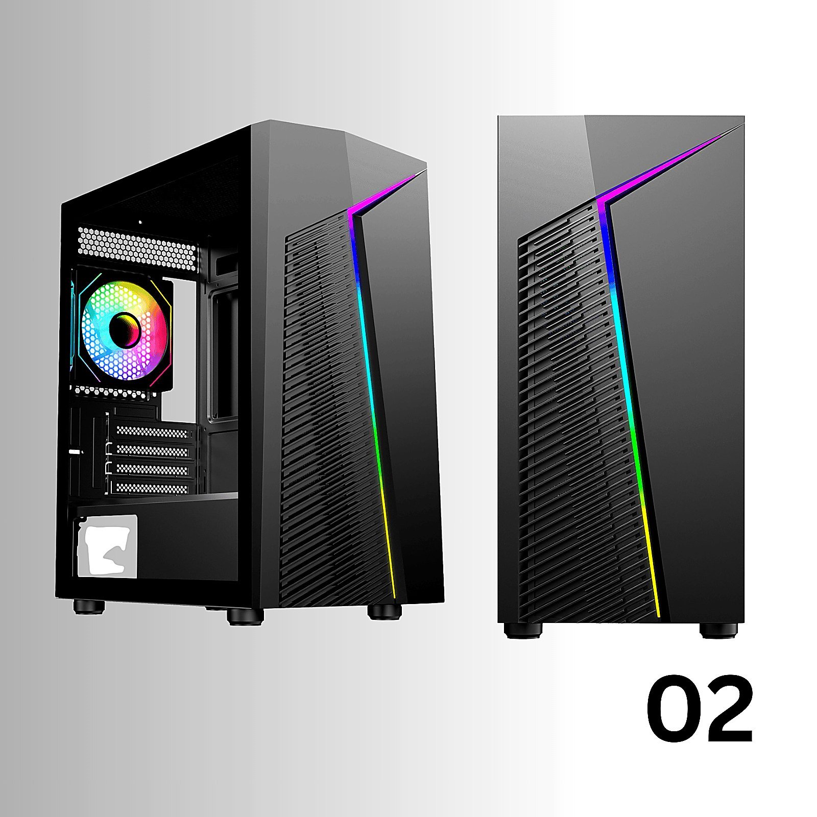 Ryzen 5 4500 Core Series Gaming PC 16GB DDR4 None or IGPU 1TB NVME A520M - Image 2