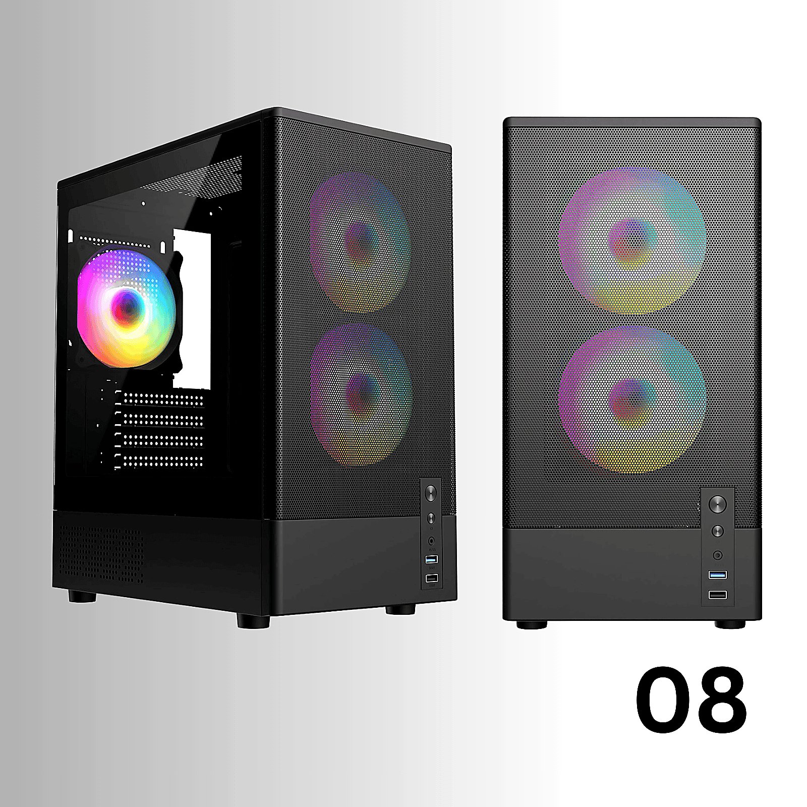 Ryzen 5 4500 Core Series Gaming PC 16GB DDR4 RTX 5060 8GB 2TB NVME A520M - Image 6