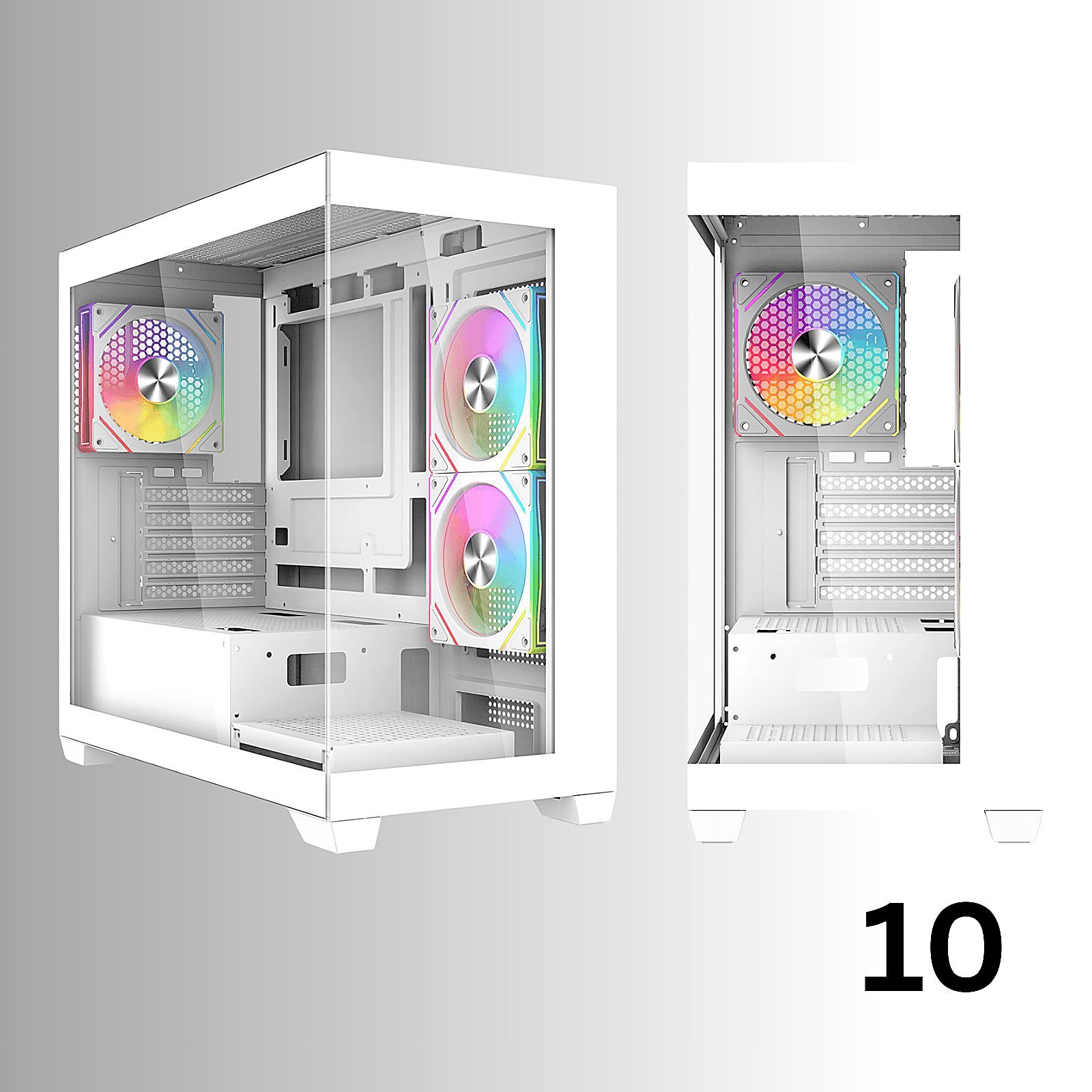 Ryzen 5 4500 Core Series Gaming PC 16GB DDR4 RTX 5060 TI 16GB 1TB NVME A520M - Image 8