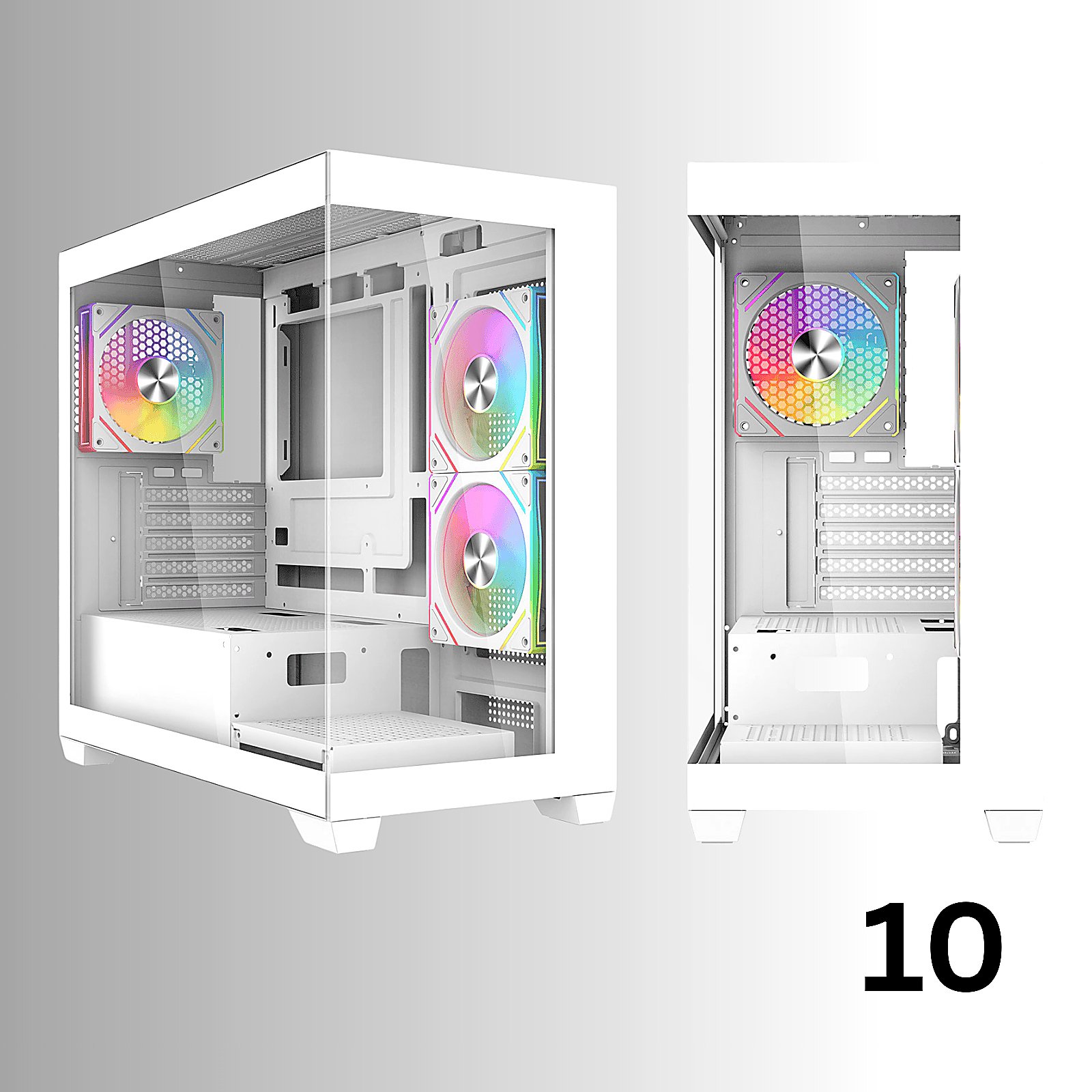 Ryzen 5 4500 Core Series Gaming PC 16GB DDR4 RTX 5070 12GB 512GB NVME A520M - Image 8