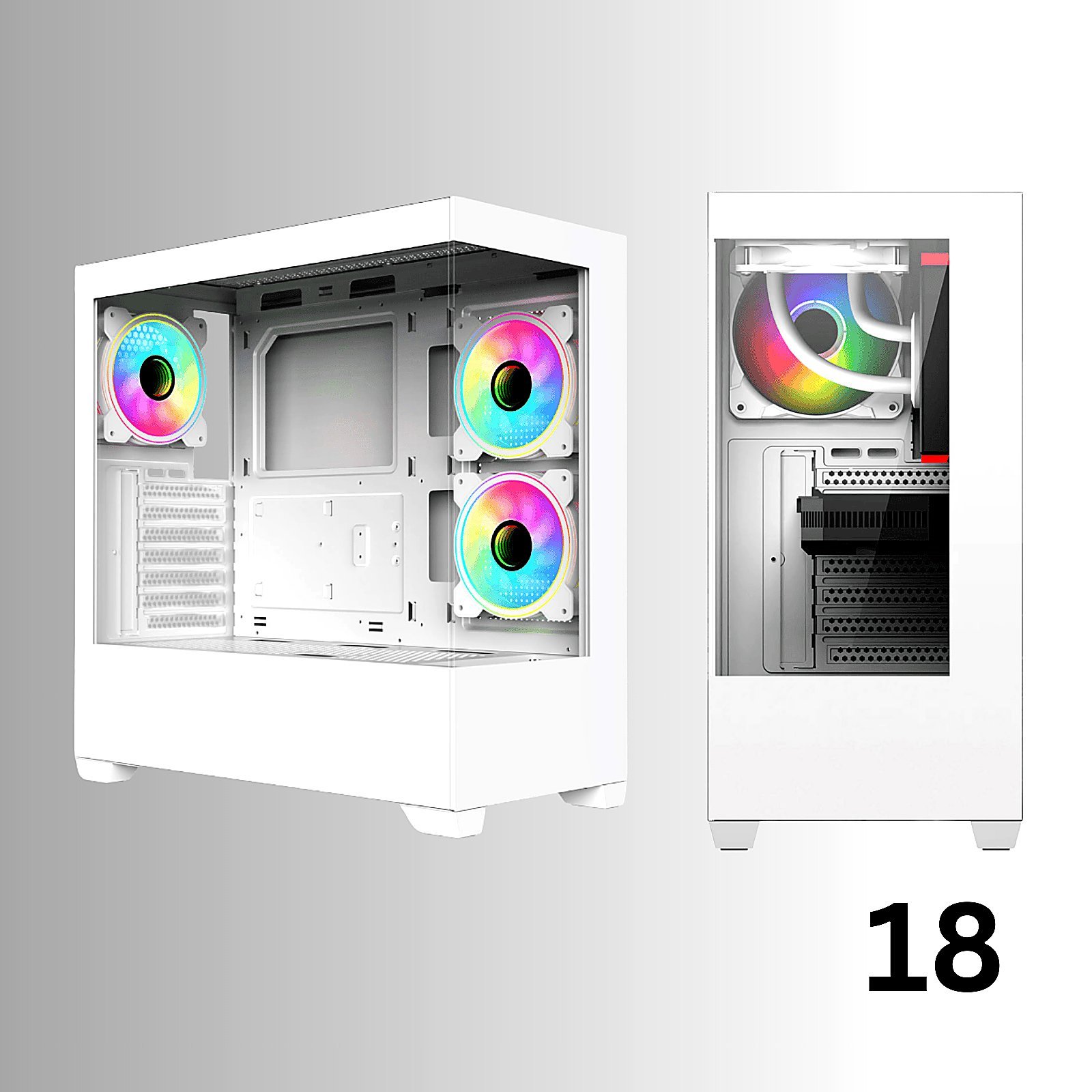 Ryzen 5 4500 Core Series Gaming PC 16GB DDR4 RTX 5060 TI 16GB 1TB NVME A520M - Image 16