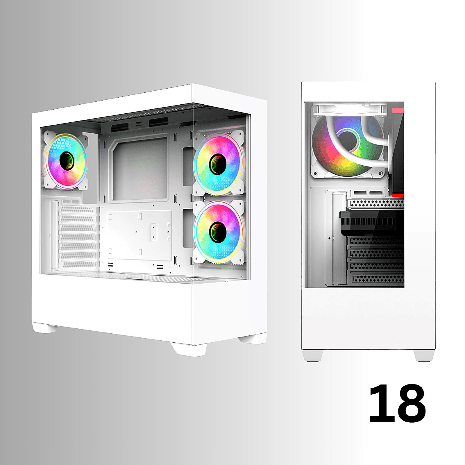 Ryzen 5 4500 Core Series Gaming PC 16GB DDR4 RTX 5060 8GB 2TB NVME A520M - Image 16